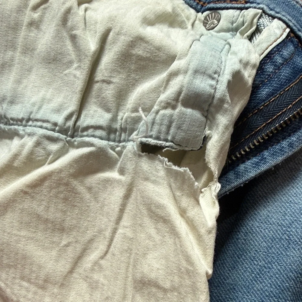 Faherty Stretch Terry Five-Pocket Jean Light Blue Jeans